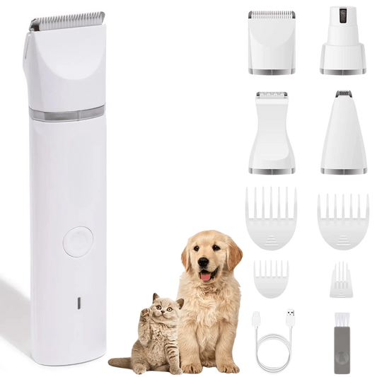 Fluffy Companion™ Grooming Kit 4-in-1